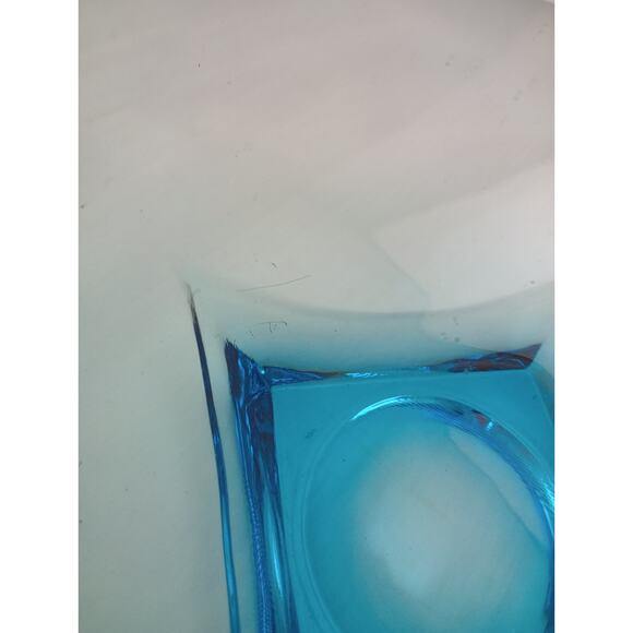 Hazel Atlas Capri Blue Glass Bowl - Picture 4 of 4